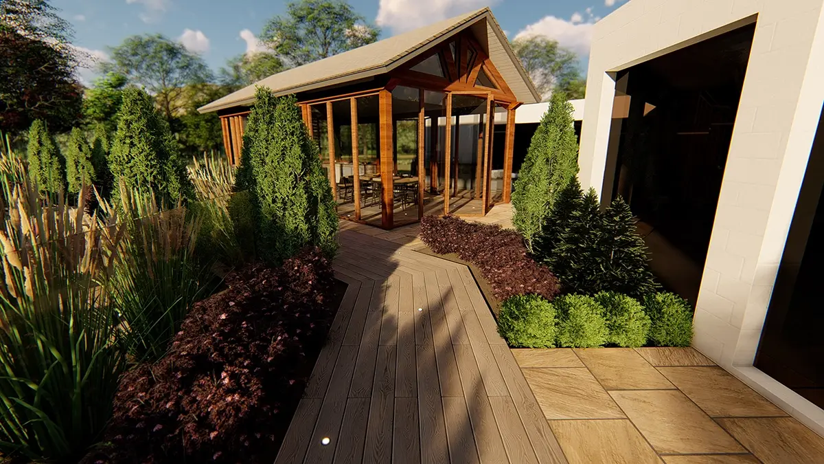 Zen contemporain, Hudson, QC : image 3